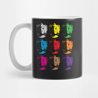 Cyberman pop art Mug